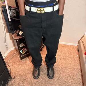 Levi's 550 Relaxed Fit Black Jeans